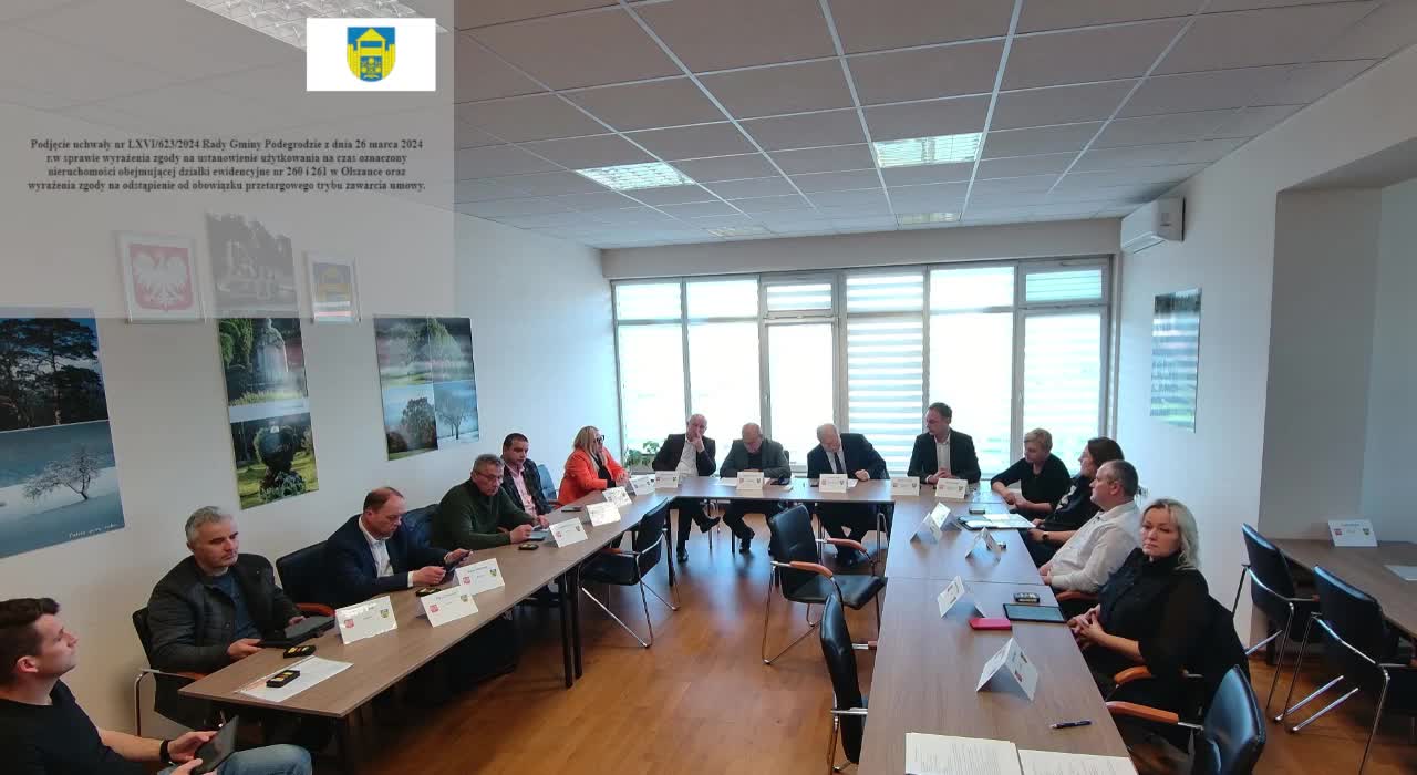 LXVI sesja Rady Gminy Podegrodzie