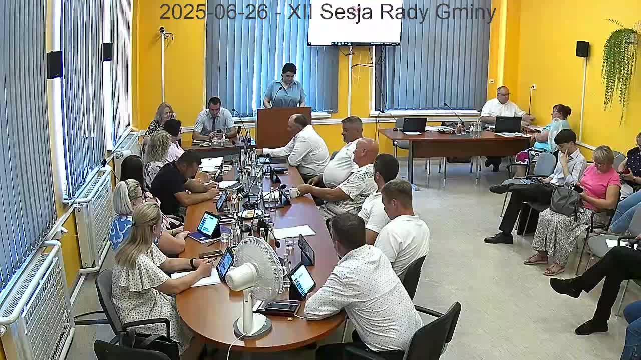 2025-06-26 - XII Sesja Rady Gminy Uscie Gorlickie (kadencja 9)