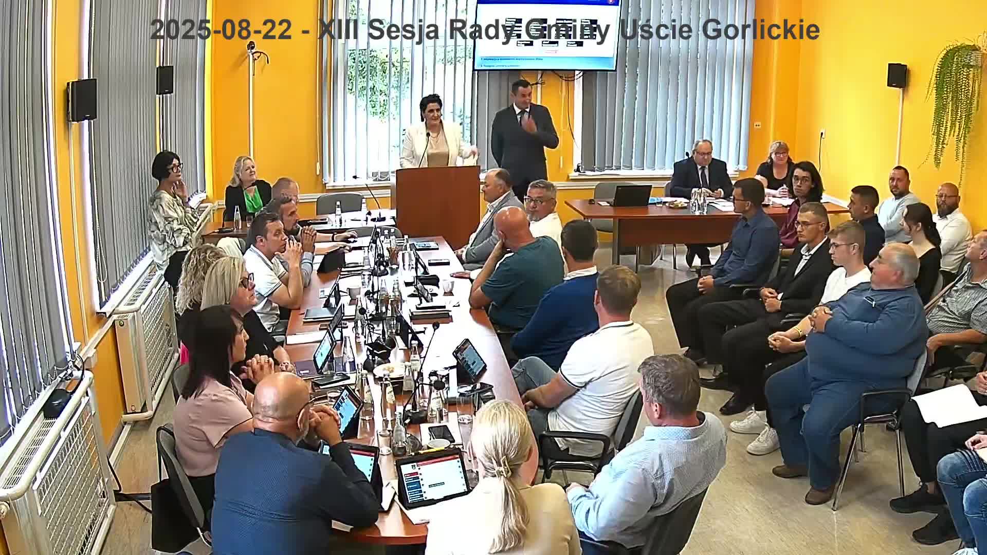 2025-08-22 - XIII Sesja Rady Gminy Uscie Gorlickie (kadencja 9)